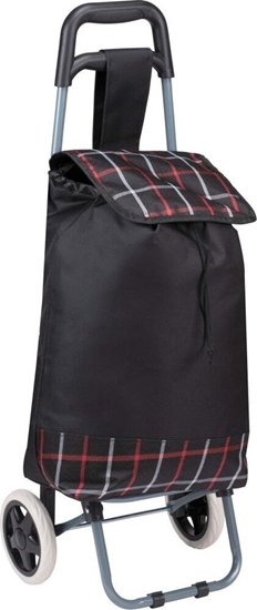 Изображение Wózek torba na kólkach na zakupy ze stelaem 31l czarny