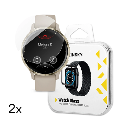 Изображение Wozinsky Full Glue Tempered Glass for Garmin Venu 