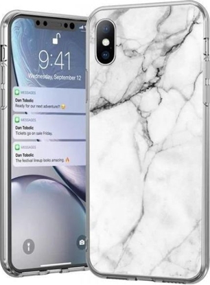Изображение Wozinsky Wozinsky Marble elowe etui pokrowiec marmur Samsung Galaxy M31 biay