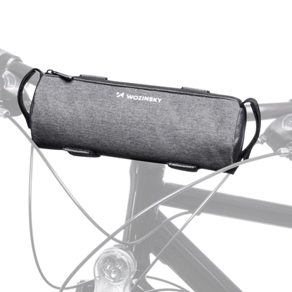 Picture of Wozinsky Wozinsky WBB37GRB bicycle bag with thermal insulation - gray