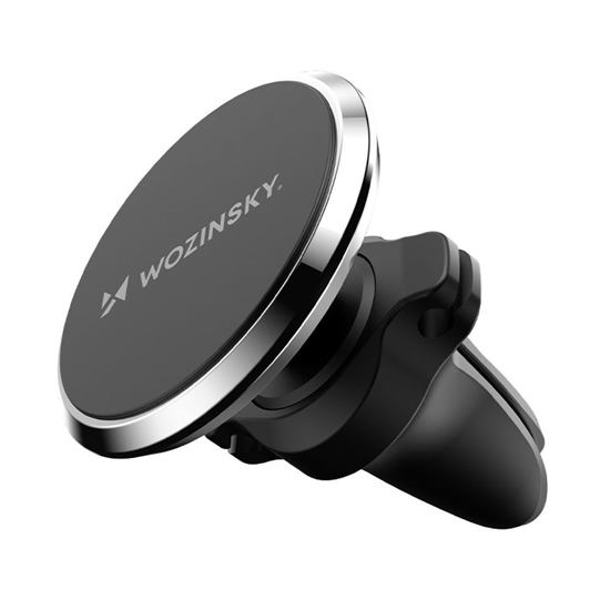 Picture of Wozinsky Wozinsky WUMKO magnetic phone holder for car air vent - black