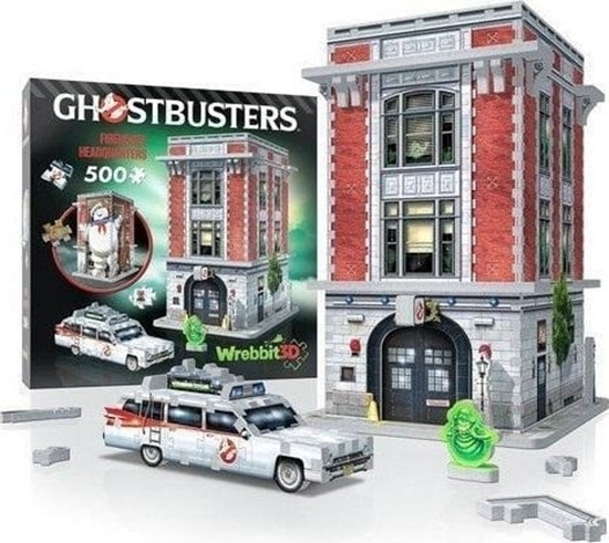 Picture of Wrebbit Puzzle 3D 500el Ghostbusters Firehouse