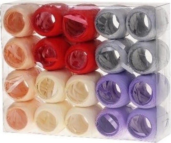 Picture of Wstka kokon matowy 20m mix (20szt) ROZETTE