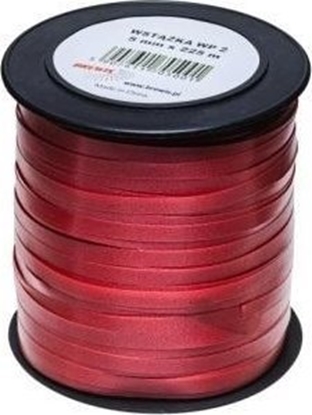 Attēls no Wstka plastikowa czerwony 5mmx225m