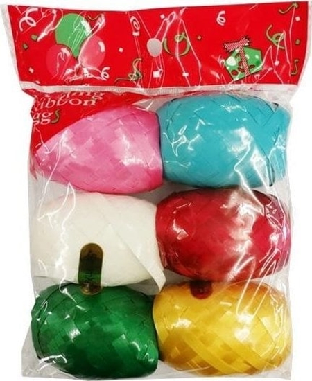 Изображение Wstka prezentowa SCHEMAT mocne kolory 6szt. 0250