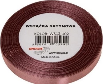 Picture of Wstka satynowa brudny ró 12mm x 32m