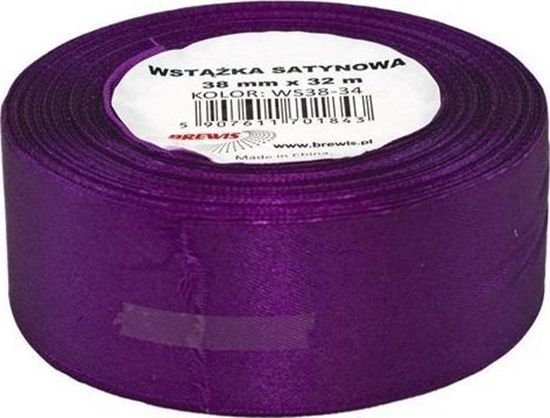 Изображение Wstka satynowa fioletowy 38mmx32m