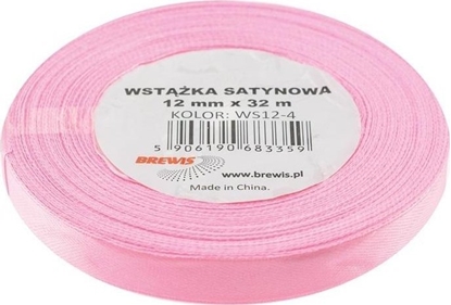 Picture of Wstka satynowa jasna róowa 12mmx32m