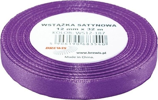 Picture of Wstka satynowa lawendowa 12mmx32m