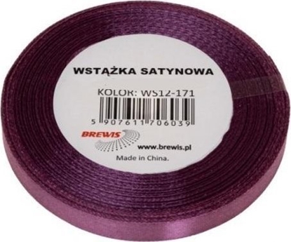 Picture of Wstka satynowa liwkowa 12mm x 32m