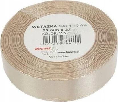 Picture of Wstka satynowa migdaowa 25mm x 32m