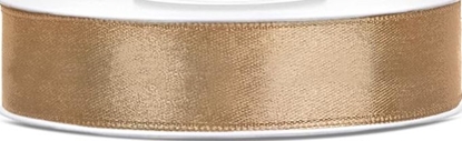 Picture of Wstka satynowa, jasnozota, 12 mm x 25 m uniwersalny