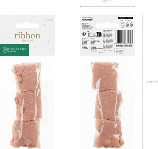 Изображение Wstka szyfonowa oso 40mm/5m 3szt