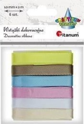 Attēls no Wstki satynowe 10mm/2m 6 kolorów