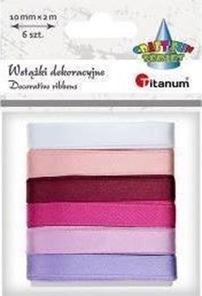 Attēls no Wstki satynowe 10mm/2m 6 kolorów