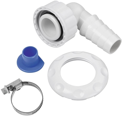 Attēls no XAVAX KOCÓWKA PRZYCZENIOWA DO PRALEK I ZMYWAREK 90 STOPNI