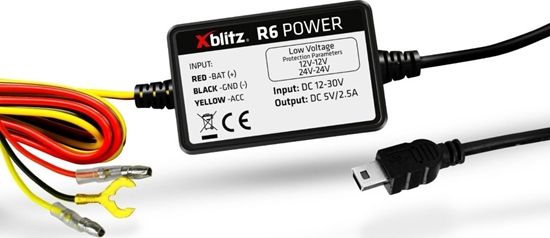 Picture of Xblitz Zasilacz do trybu parkingowego kamery samochodowej 12/24V | Xblitz R6 Power