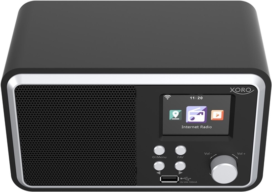 Picture of Radio Xoro DAB 300 IR, Internet Radio, DAB+,BT,USB,UPnP, czarny
