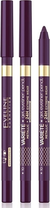 Attēls no XXXX__Eveline Cosmetics (Eveline) Eveline Variete wodoodporna elowa kredka do oczu 10 Aubergine