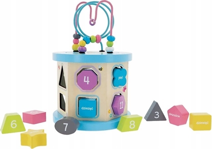 Picture of Zabawka drewniana - Sorter 4w1 TREFL