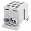 Изображение Zacisk HLK F-ELEKTRO F2.0362 100A-3 (1x25,2x16 / 1x25,2x16) Al/Cu IP20 szary
