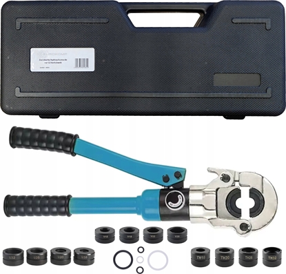 Изображение Zaciskarka hydrauliczna do rur 12 kocówek E6251