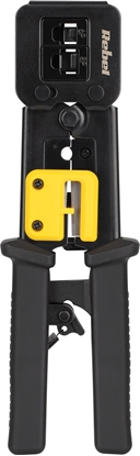 Picture of Zaciskarka zaciskacz wtyków przelotowych RJ45 RJ12 RJ11 6/8P Rebel