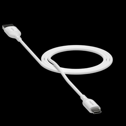 Изображение Zagg Mophie Charge Essentials USB-A - USB-C Cable 1m - White