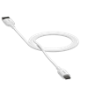 Изображение Zagg Mophie Charge Essentials USB-A - USB-C Cable 1m - White
