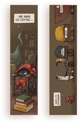 Изображение Zakadka kartonowa - Nie mam co czyta EDUKAMP