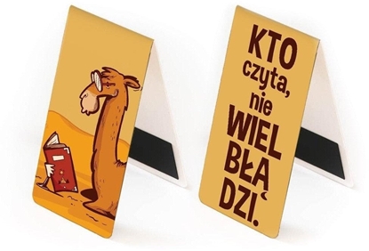 Picture of Zakadka magnetyczna - Kto czyta, nie wielbdzi