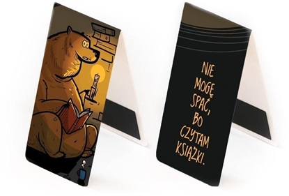 Picture of Zakadka magnetyczna - Nie mog spa, bo czytam...