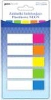 Attēls no Zakadki indeksujce neon 2x45mm 5x25szt plastik