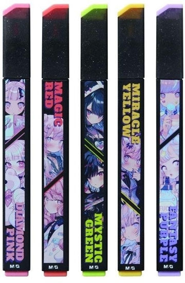 Picture of Zakrelacze Manga Pink Fantasy 5 kolorów M&G