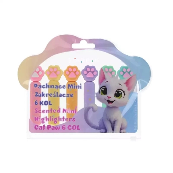 Изображение ZAKRESLACZ MINI LAPKI PAST 6KOL STK PBH 24/48