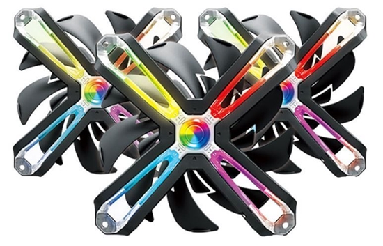 Picture of Zalman ZM-SF140A3 computer cooling system Computer case Fan 14 cm Black 3 pc(s)