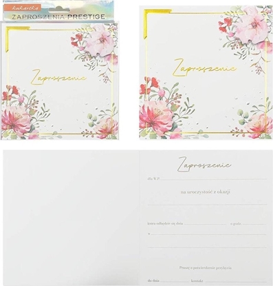 Изображение Zaproszenie 5szt