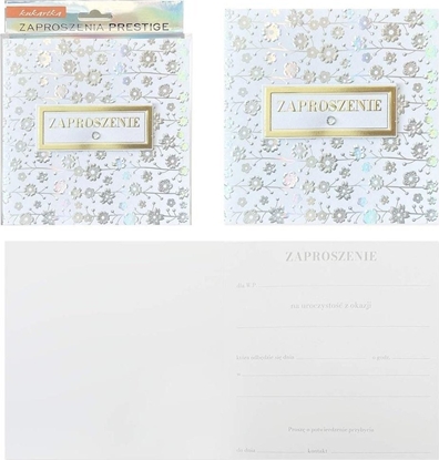 Изображение Zaproszenie 5szt