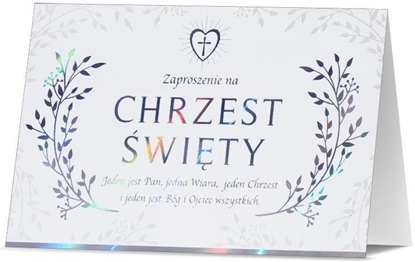 Изображение Zaproszenie Chrzest (5szt)
