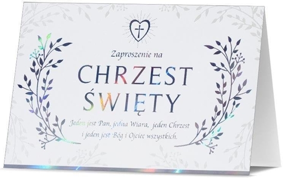 Изображение Zaproszenie Chrzest (5szt)