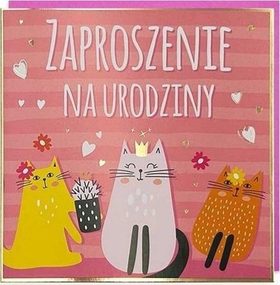 Изображение Zaproszenie Urodziny 5szt