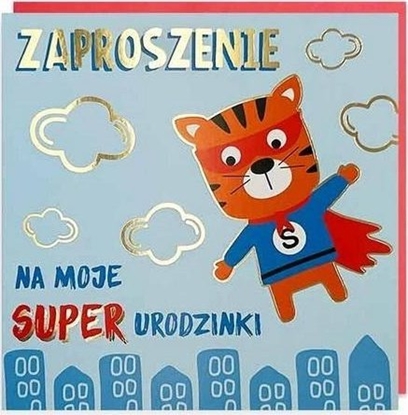 Изображение Zaproszenie Urodziny 5szt
