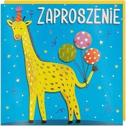 Изображение Zaproszenie Urodziny 5szt