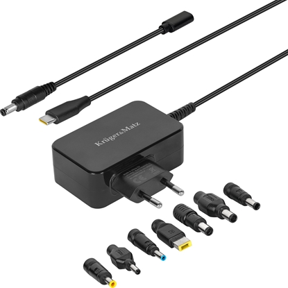 Picture of Zasilacz uniwersalny Kruger&Matz 45W z funkcj Power Delivery 7 kocówek