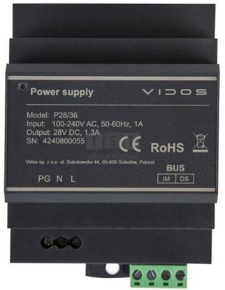 Изображение Zasilacz Vidos DUO P28/36