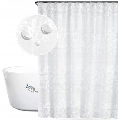 Picture of Zasona prysznicowa haczyki wodoodporna 180x180 cm