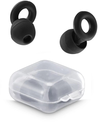 Attēls no ZATYCZKI DO USZU WIELOKROTNEGO UYTKU Z ETUI CZARNE