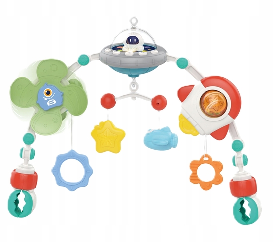 Изображение Zawieszka z zabawkami do ÅÃ³Å¼eczka nosideÅka kosmos