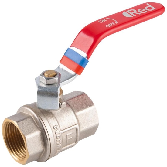 Picture of Zawór kulowy nakrtno-nakrtny z dwigni 1 F-Power Pro