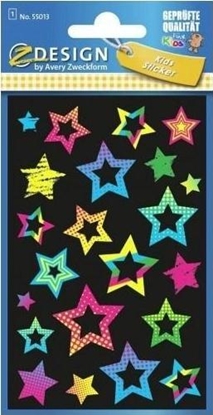 Picture of Zdesing Naklejki foliowe NEONowe - gwiazdy